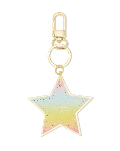 Kendra Scott Optimist Star Keychain in Ombre Rainbow