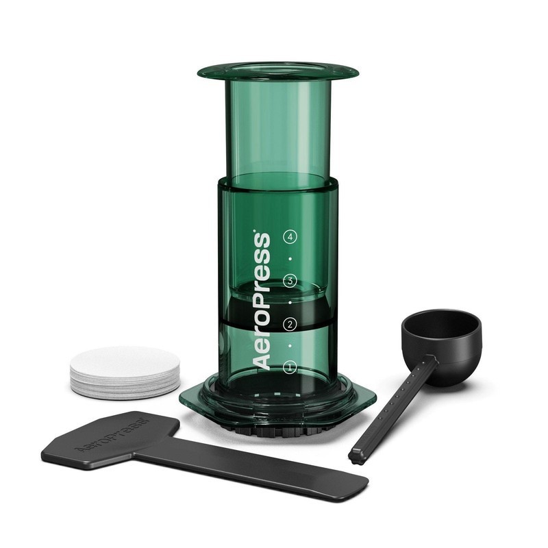 Clear Coffee Press- Green