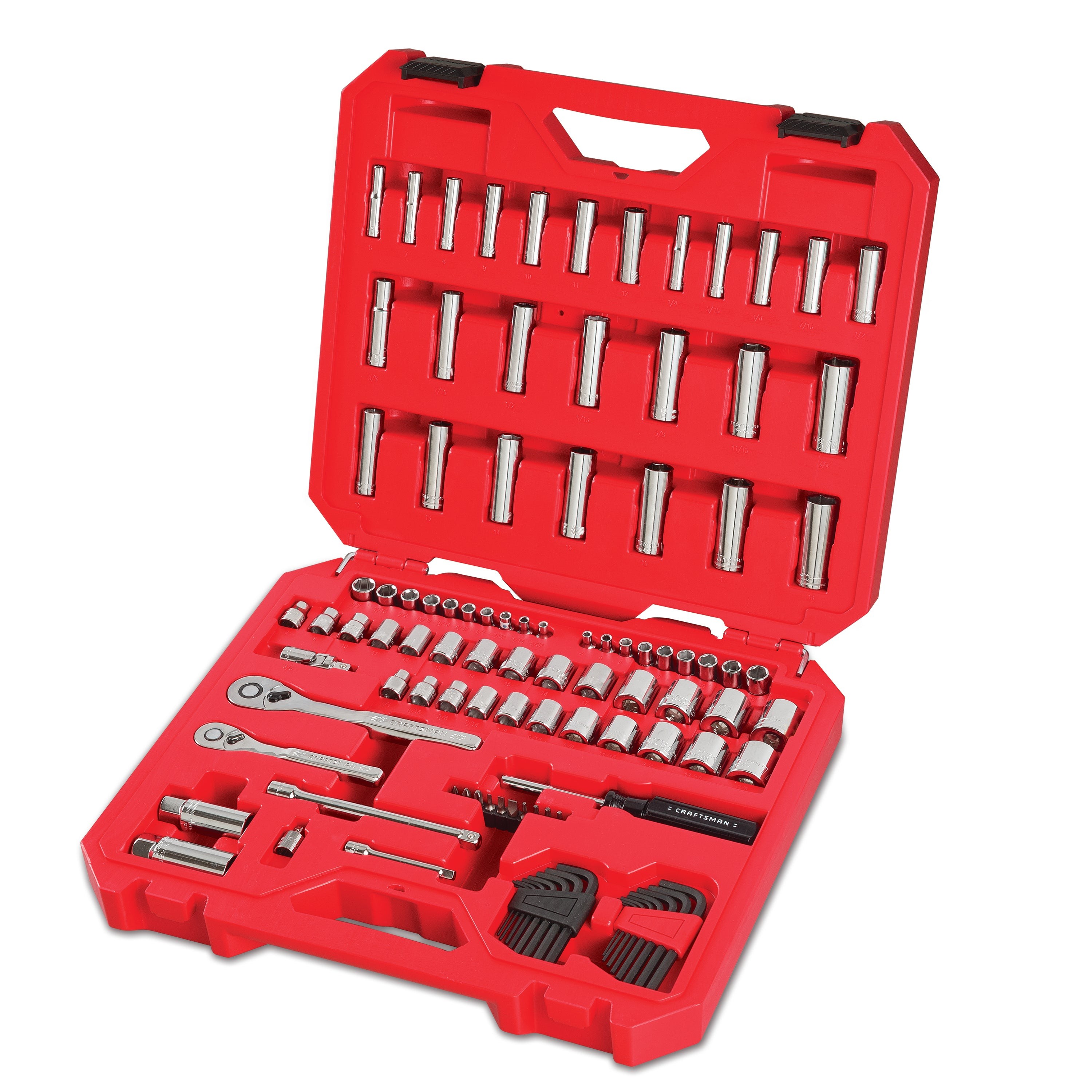 105pc 1/4" & 3/8" Drive Mechanics Tool Set