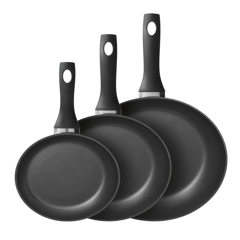 3 - Piece Essentials Non Stick Bistro Fry Pan Set