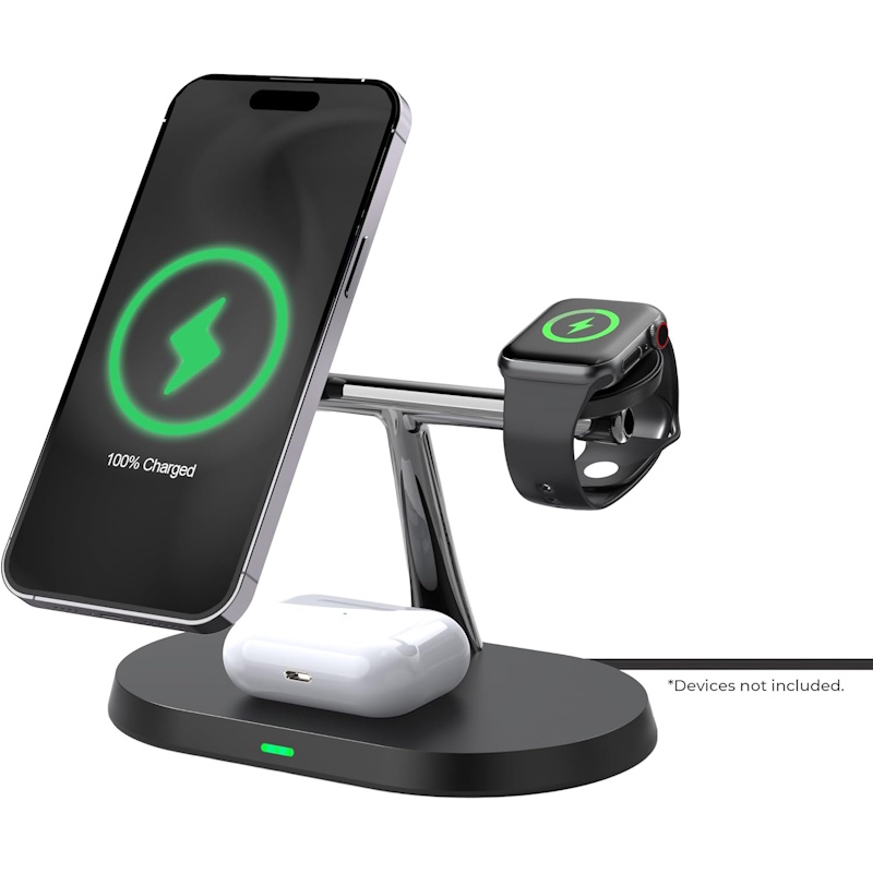 Powertrio 3-in-1 Wireless Charging Station