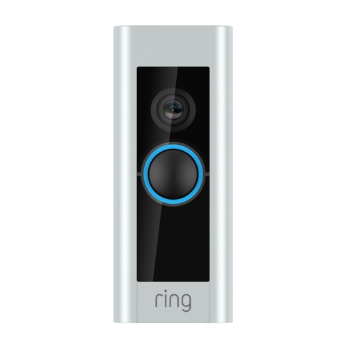 Ring Wired Doorbell Plus  Satin Nickel