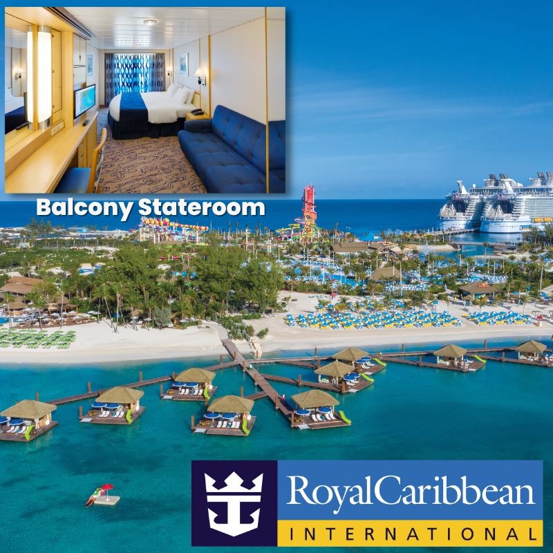 3-4 Night Baja, Mexico or Bahamas CruiseBalcony Stateroom