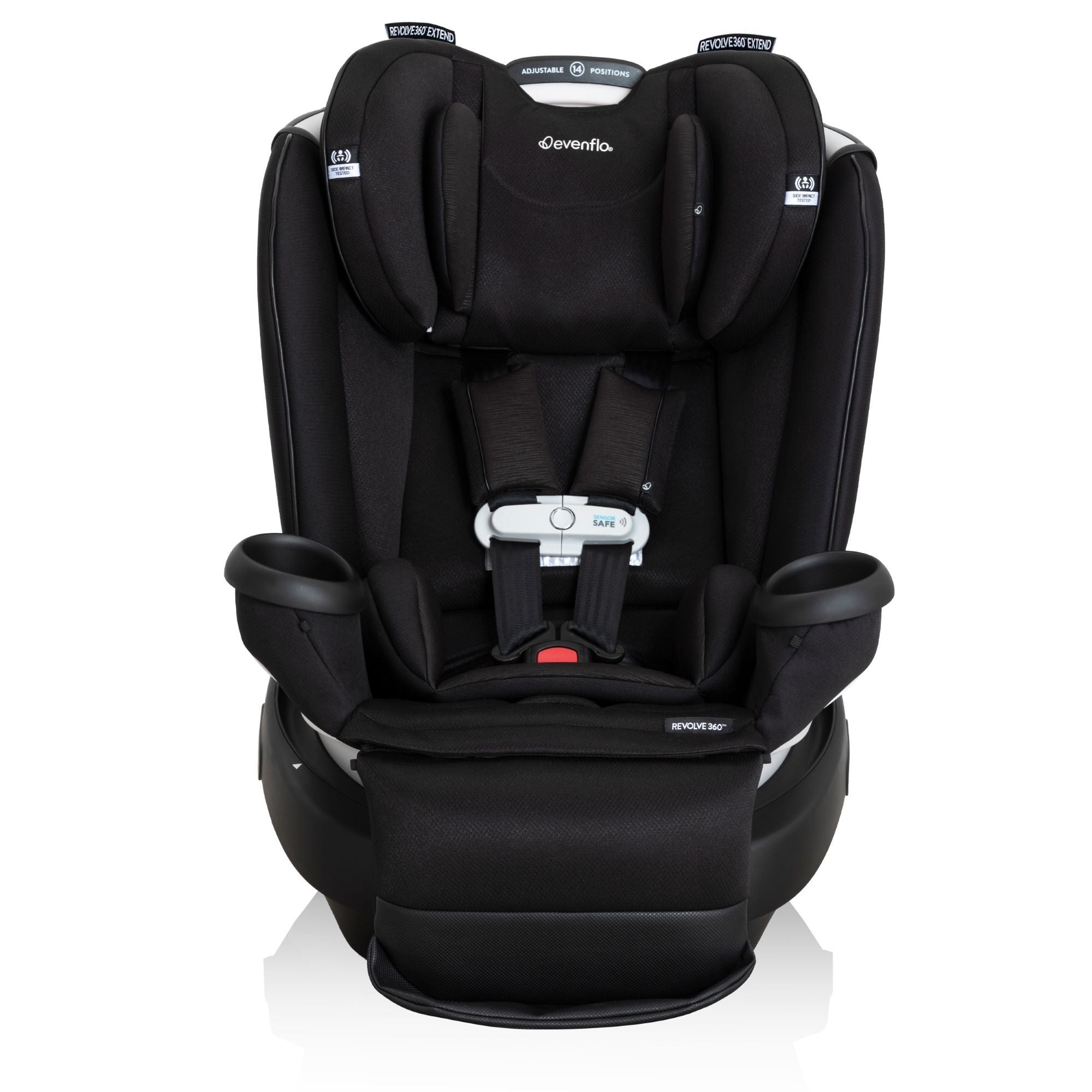 GOLD Revolve360 Extend Rotational Car Seat + SensorSafe Onyx Black