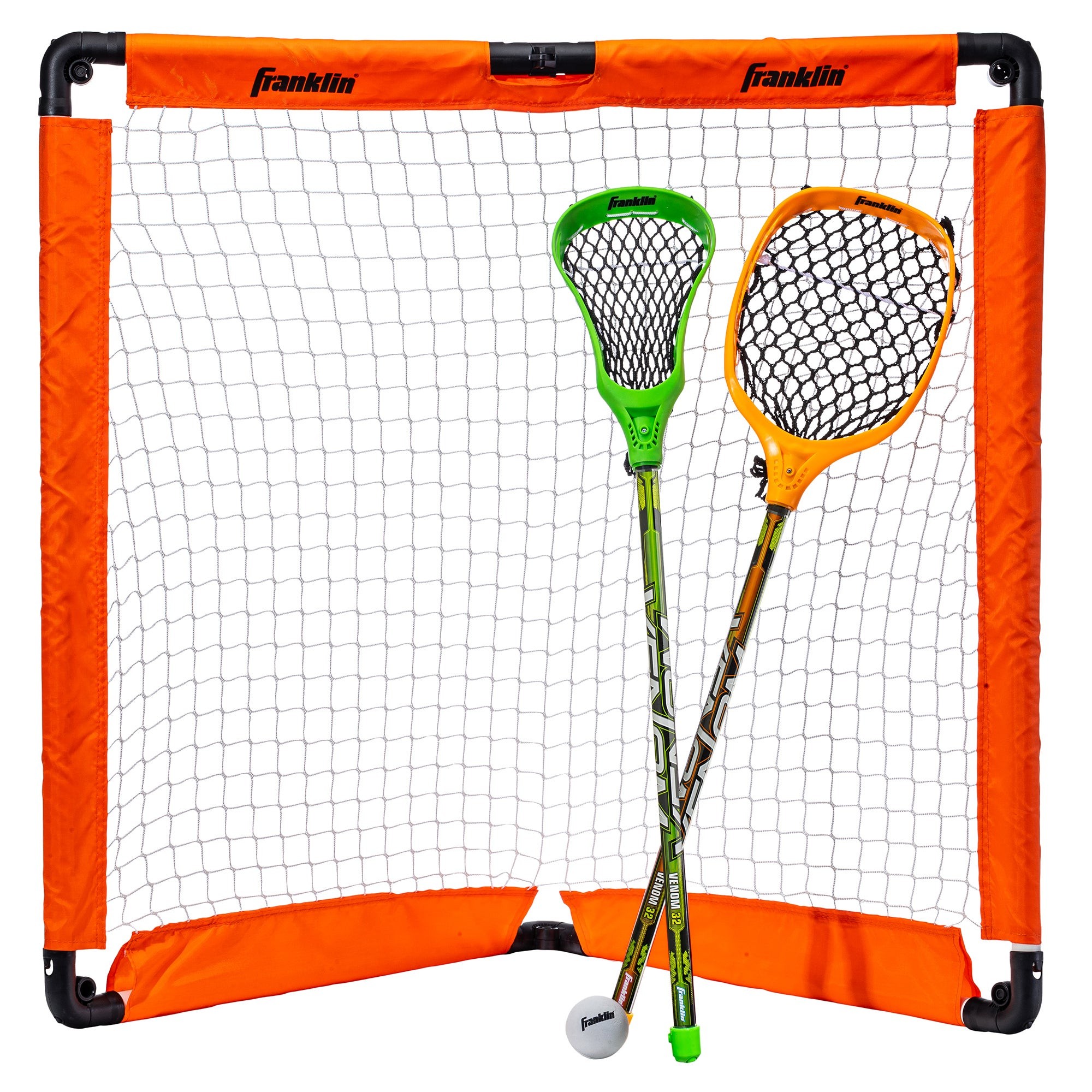 Youth Lacrosse Set - Insta-Set Goal & Sticks