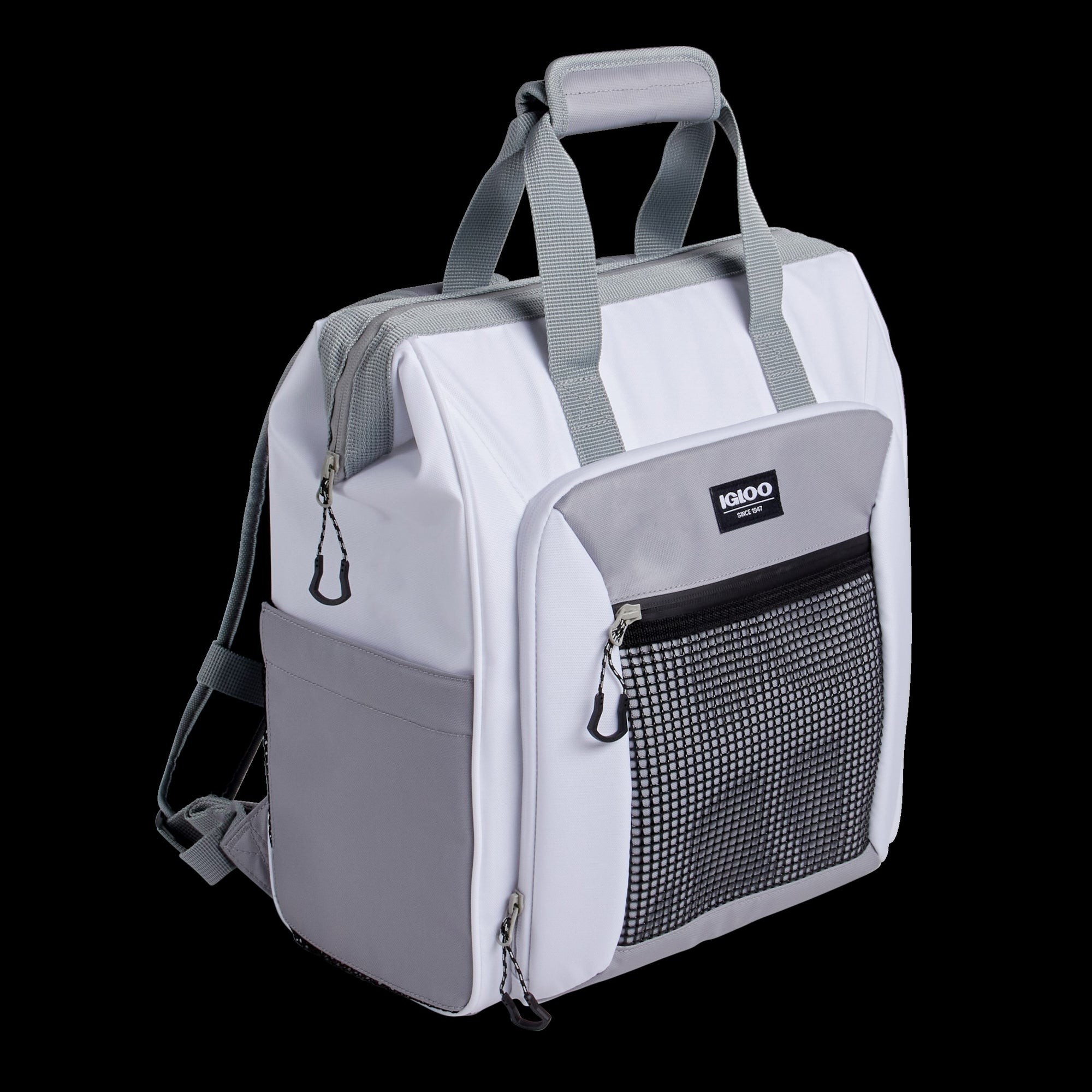 Marine Elite 28 Can Backpack Cooler White/Gray