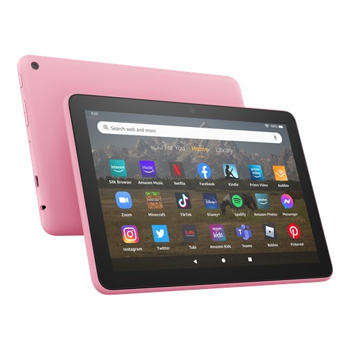 Amazon Fire HD 8 Tablet - 32GB Rose, with Special Offers (12th Generation)