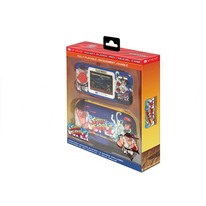 Super Street Fighter II Pocket Player Pro with Case Super Street Fighter II Pocket Player Pro with Case