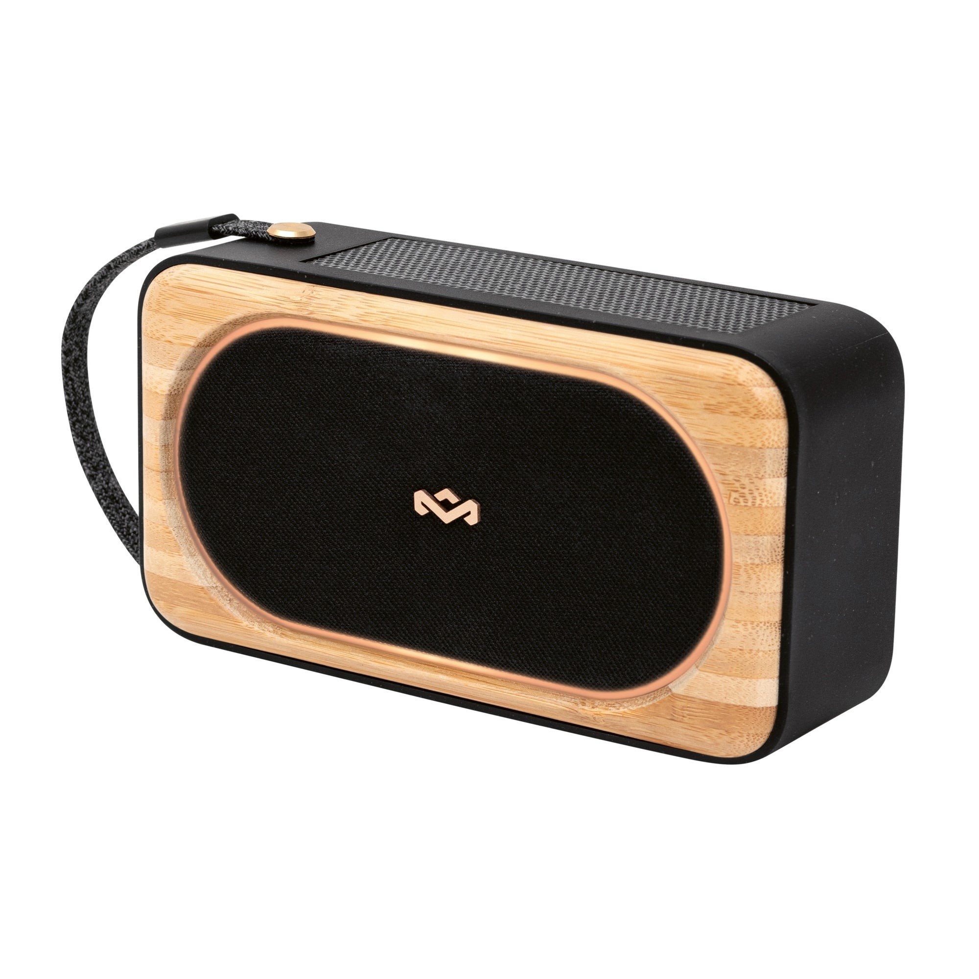 Roots Solar Portable Bluetooth Speaker Signature Black