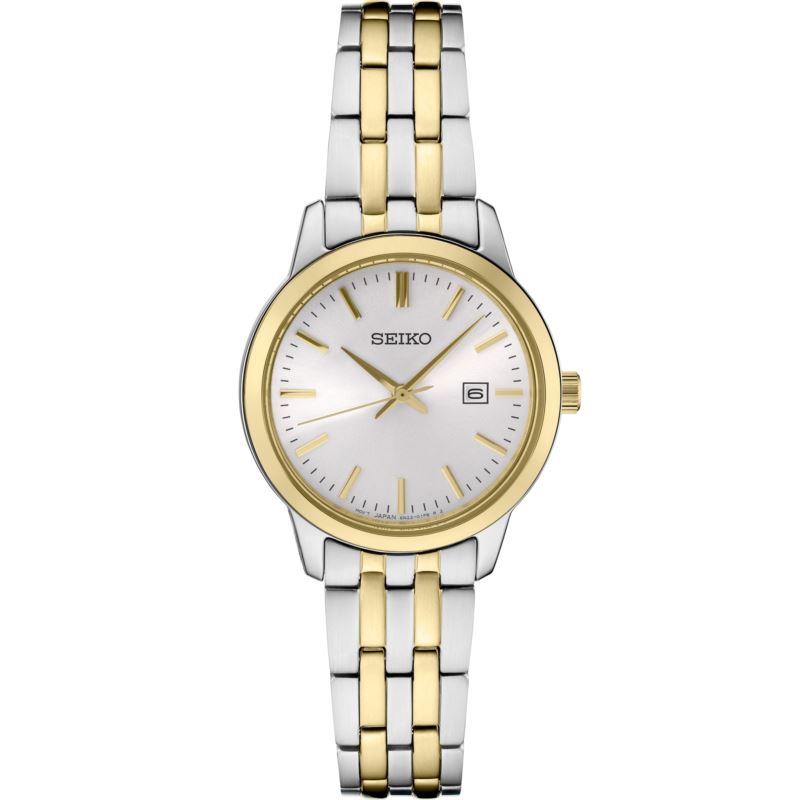 Ladies Essentials Collection Two-Tone Watch - (White Dial)