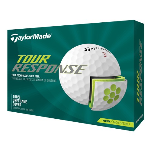 TaylorMade Tour Response Golf Balls White, 2022