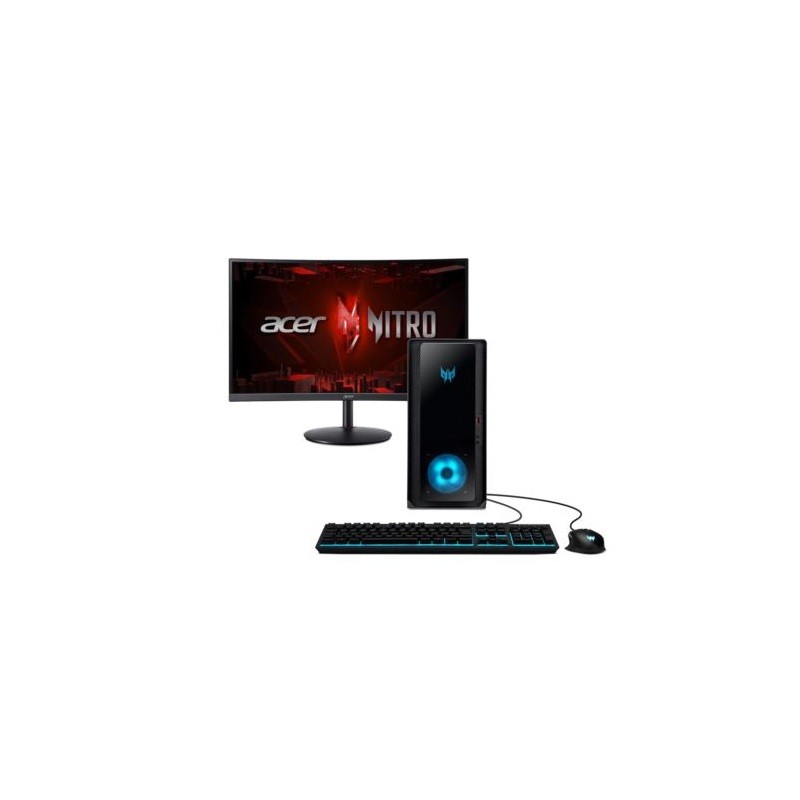 Predator Orion 3000 Gaming Desktop PC + Nitro 27" Curved Gaming Monitor