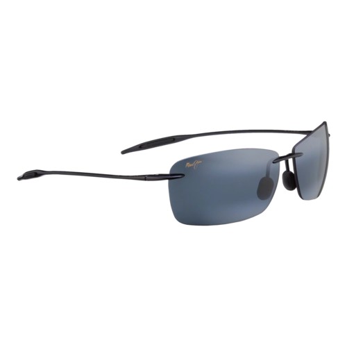 Maui Jim Lighthouse Sunglasses Gloss Black/Neutral Grey, Size 65 frame Gloss Black/Neutral Grey