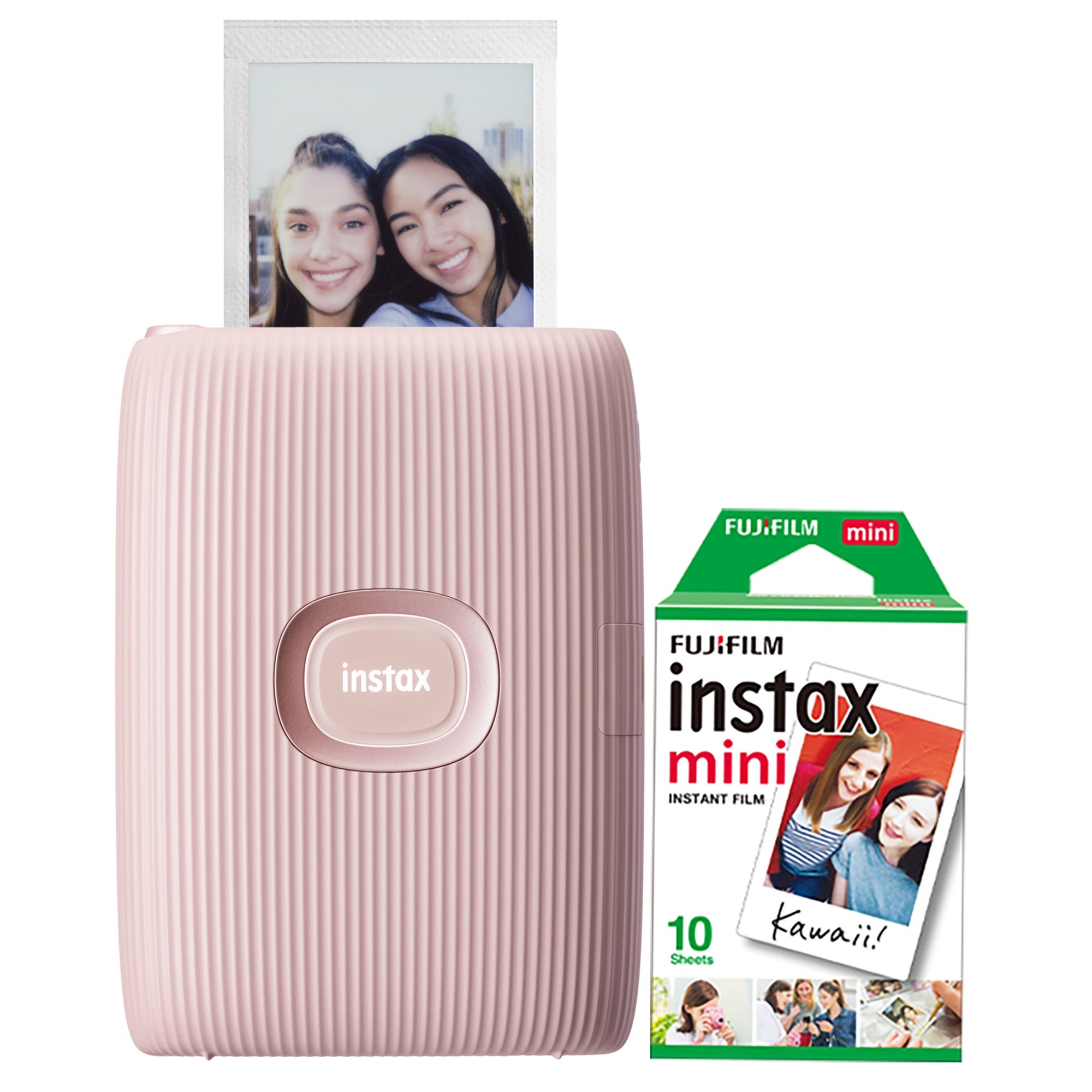 Instax Mini Link 2 Smartphone Printer Bundle Soft Pink