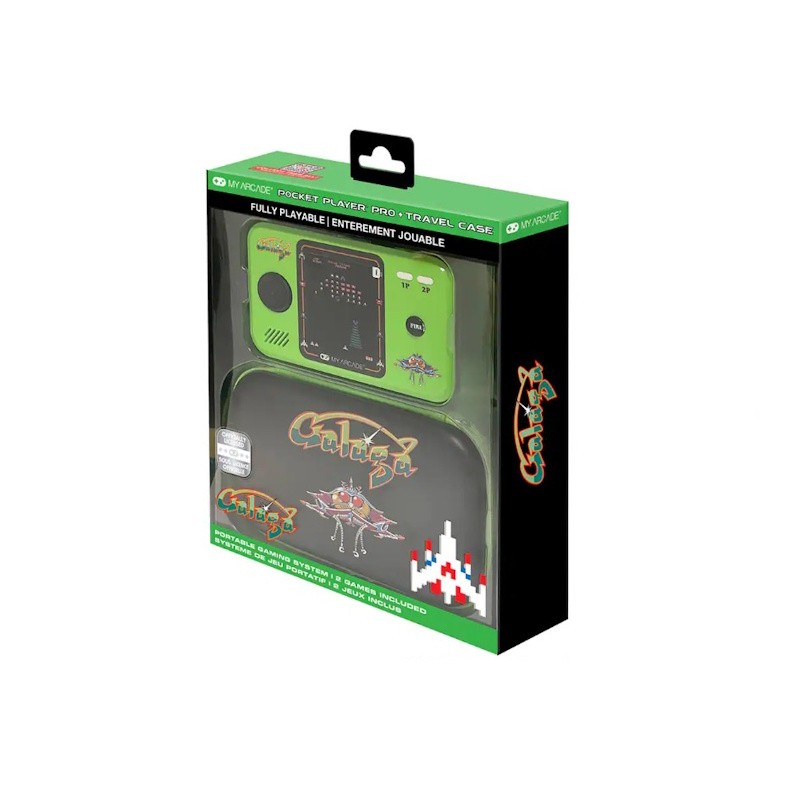 Galaga Portable Gaming System with Case Galaga Portable Gaming System with Case