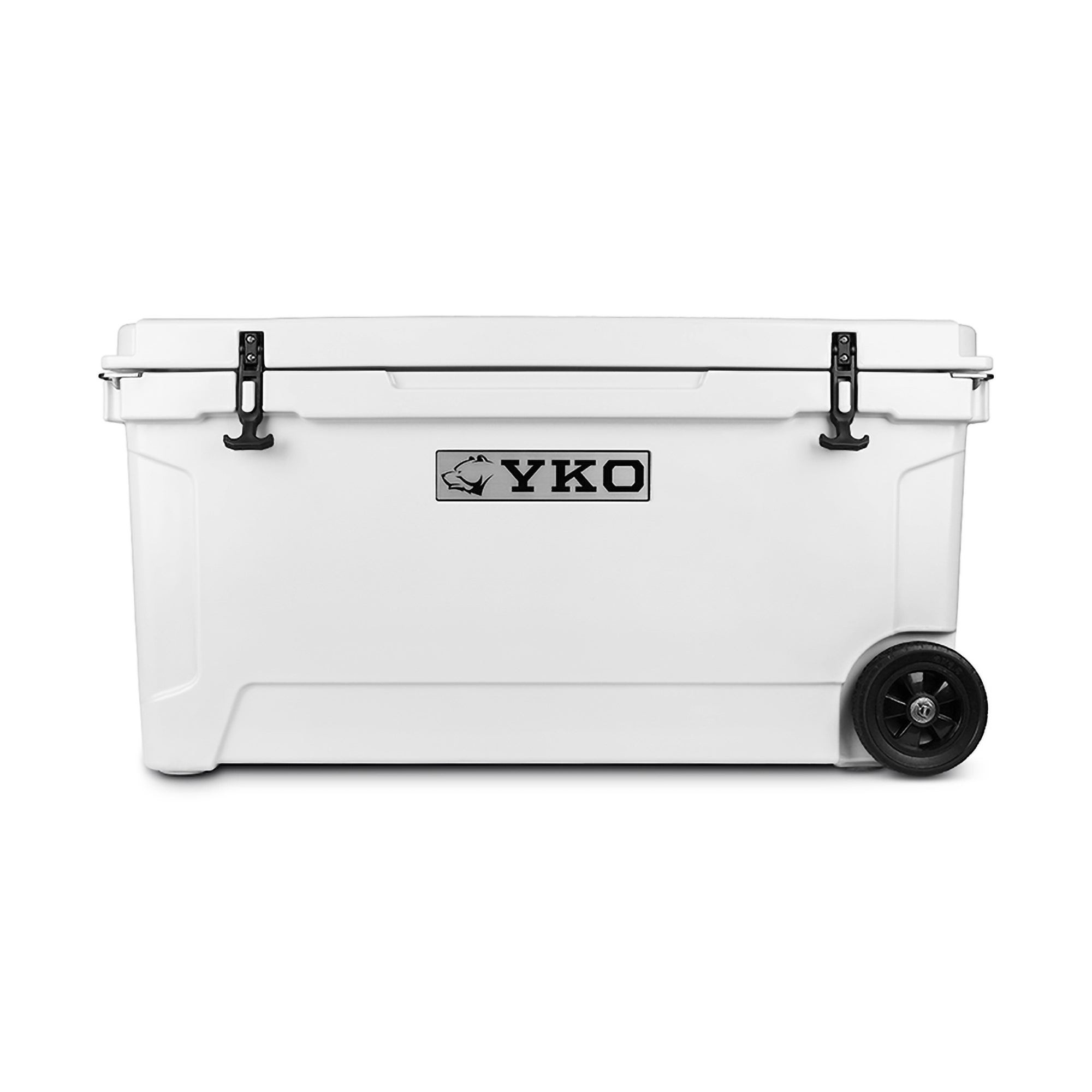 110qt Hardside Cooler w/ Wheels White