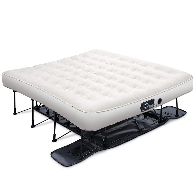 EZ-Bed Self Inflating Air Mattress, King Air Mattress with Built In Pump & Case