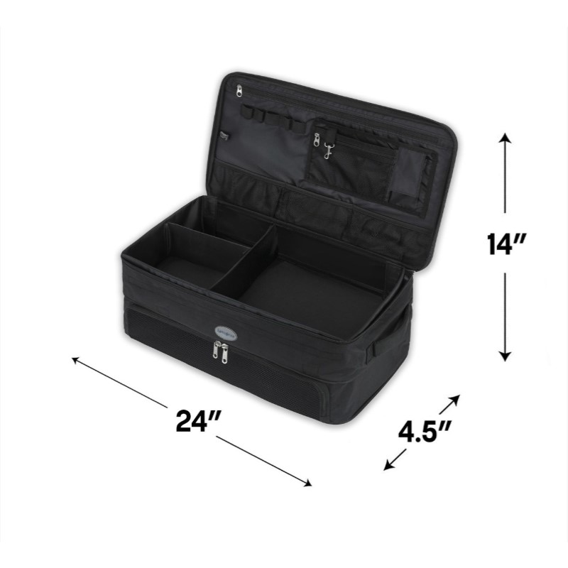 Trunk Locker Organizer - (Black)