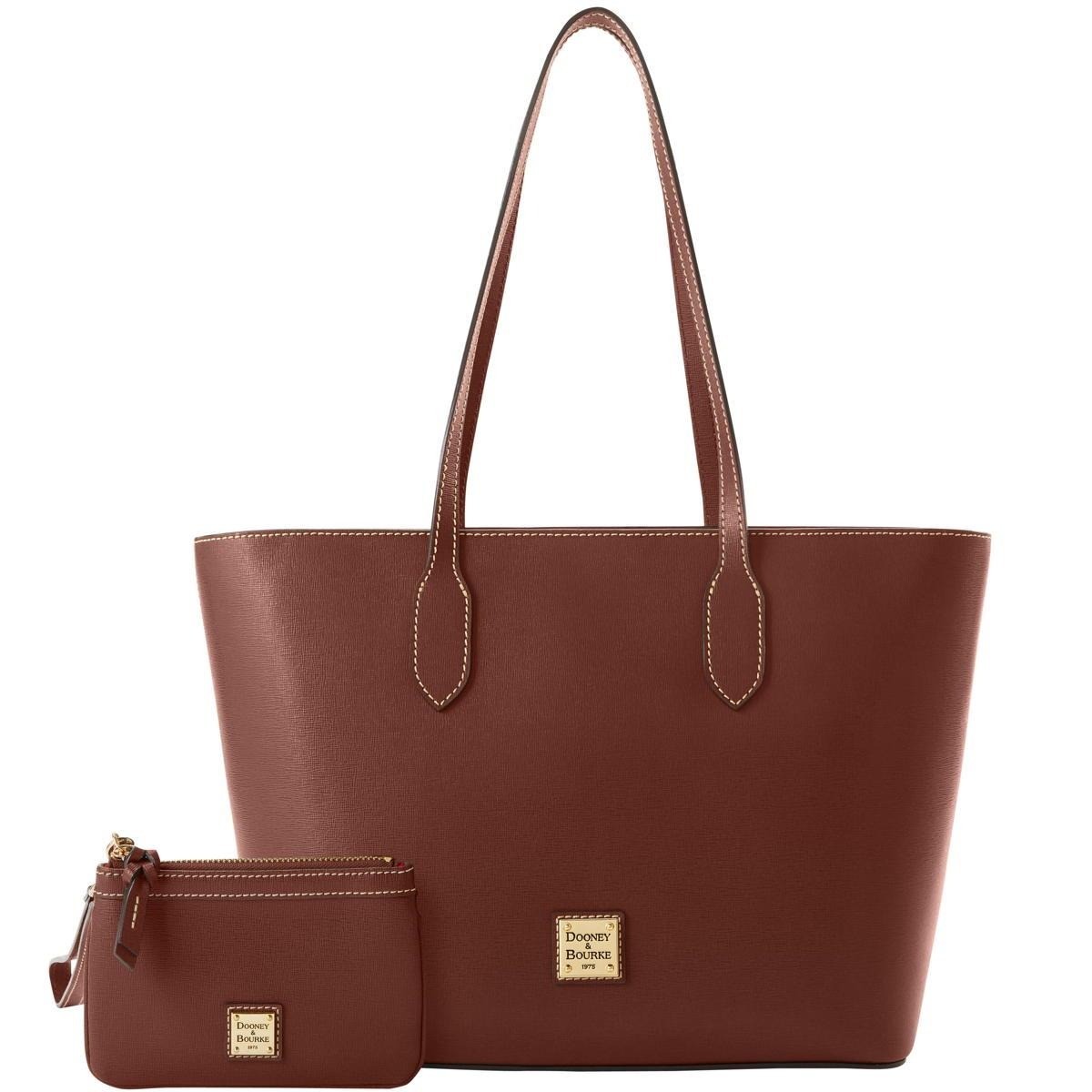 Saffiano Tote and Medium Wristlet