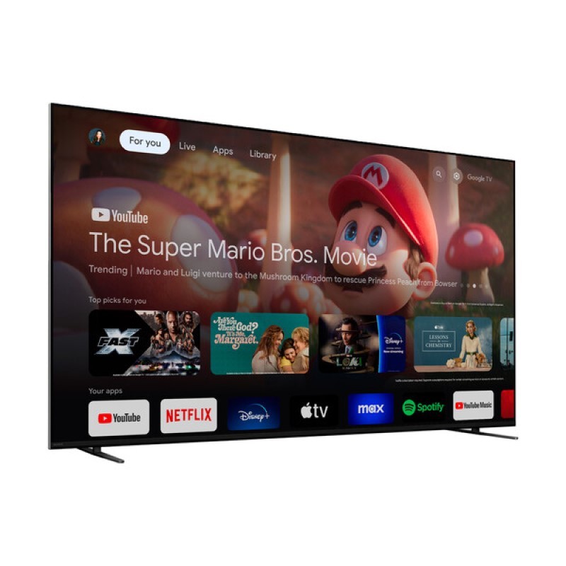 Bravia 65 Inch QLED 4K HDR Smart Google TV