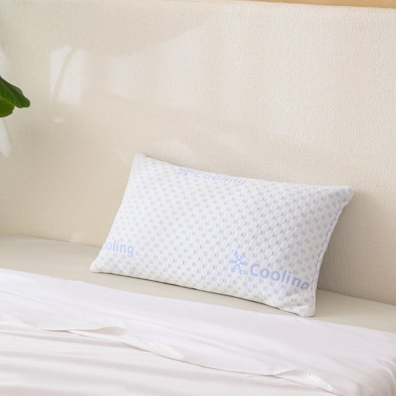 Cooling Memory Foam Bed Pillow - (28x16)
