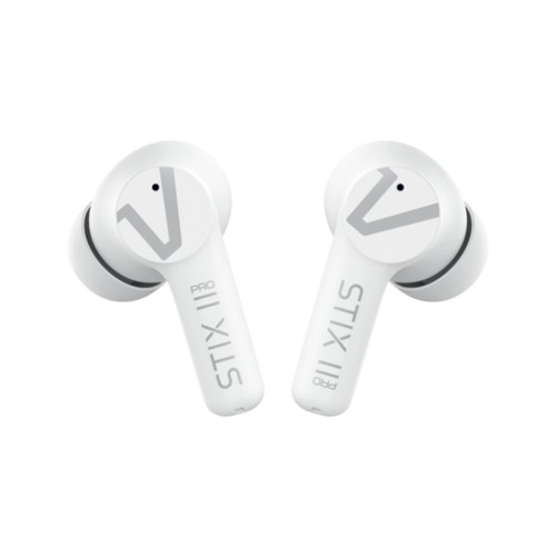 Veho STIX II Pro True Wireless Earphones White White