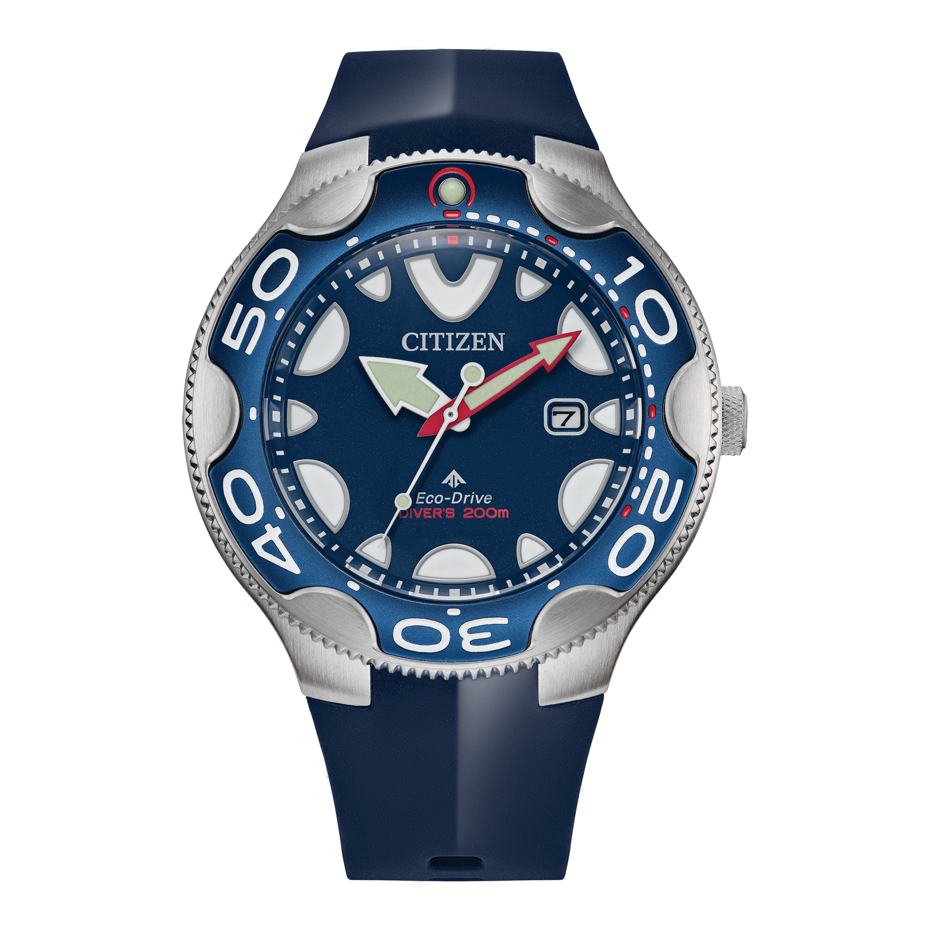 Men's Promaster Dive Eco-Drive Dark Blue Strap Watch, Dark Blue Dial