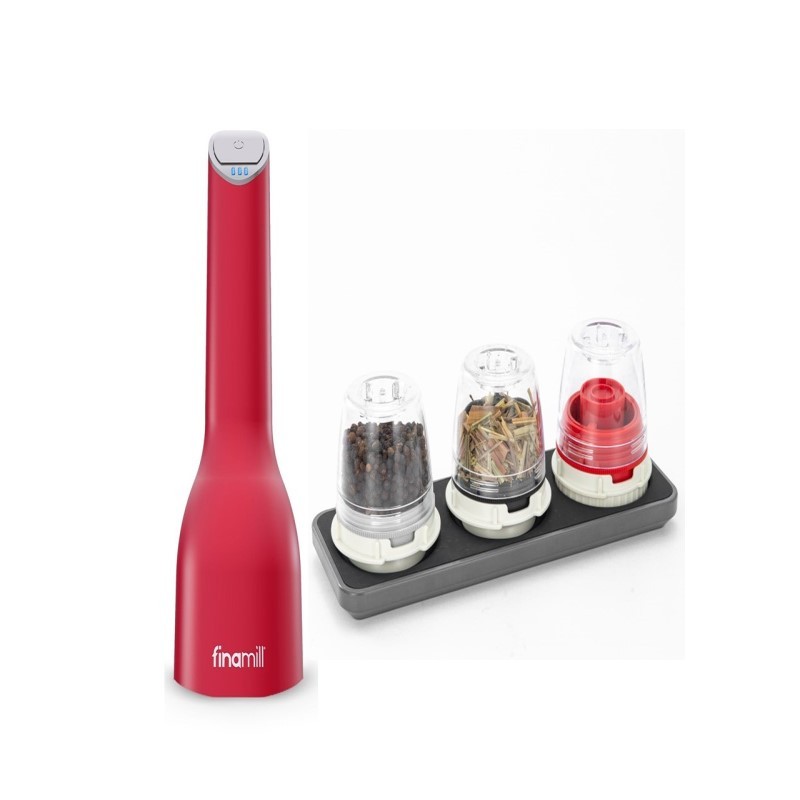 KIT -USB Recharge Grinder/2 ProPlus/GT/Trio SlateTray - (Sangria)