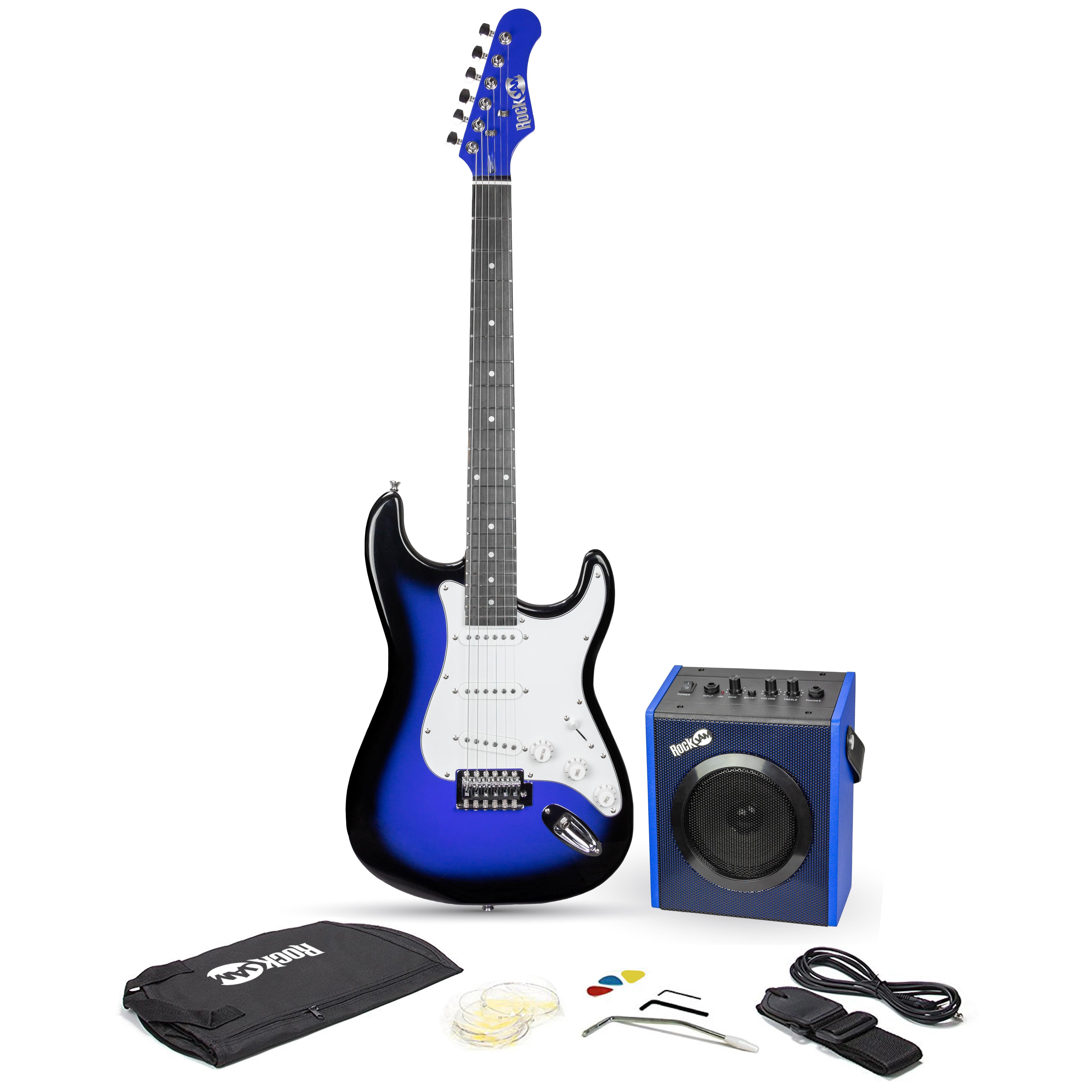 Full-Size Electric Guitar Kit Blueburst