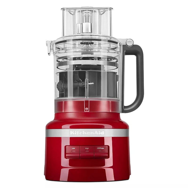 13-Cup Food Processor with Work Bowl in Empire Red