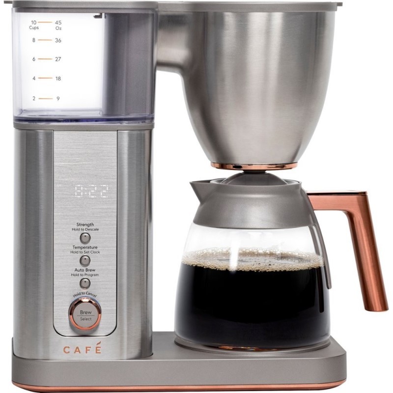 Cafe Specialty Drip Coffee Maker with Glass Carafe