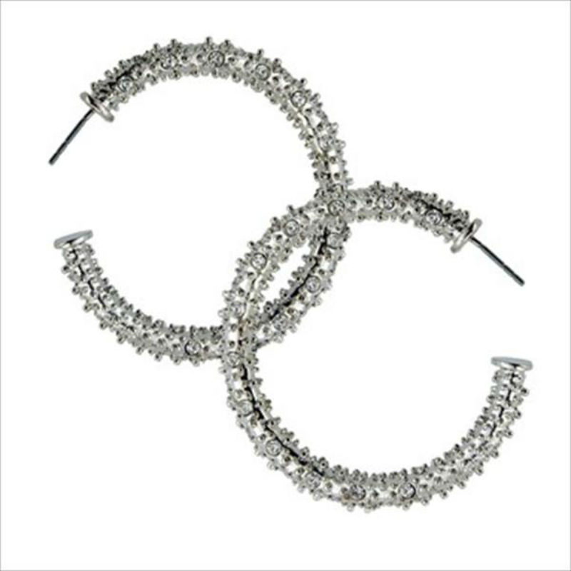 Sparkle Hoop Earrings