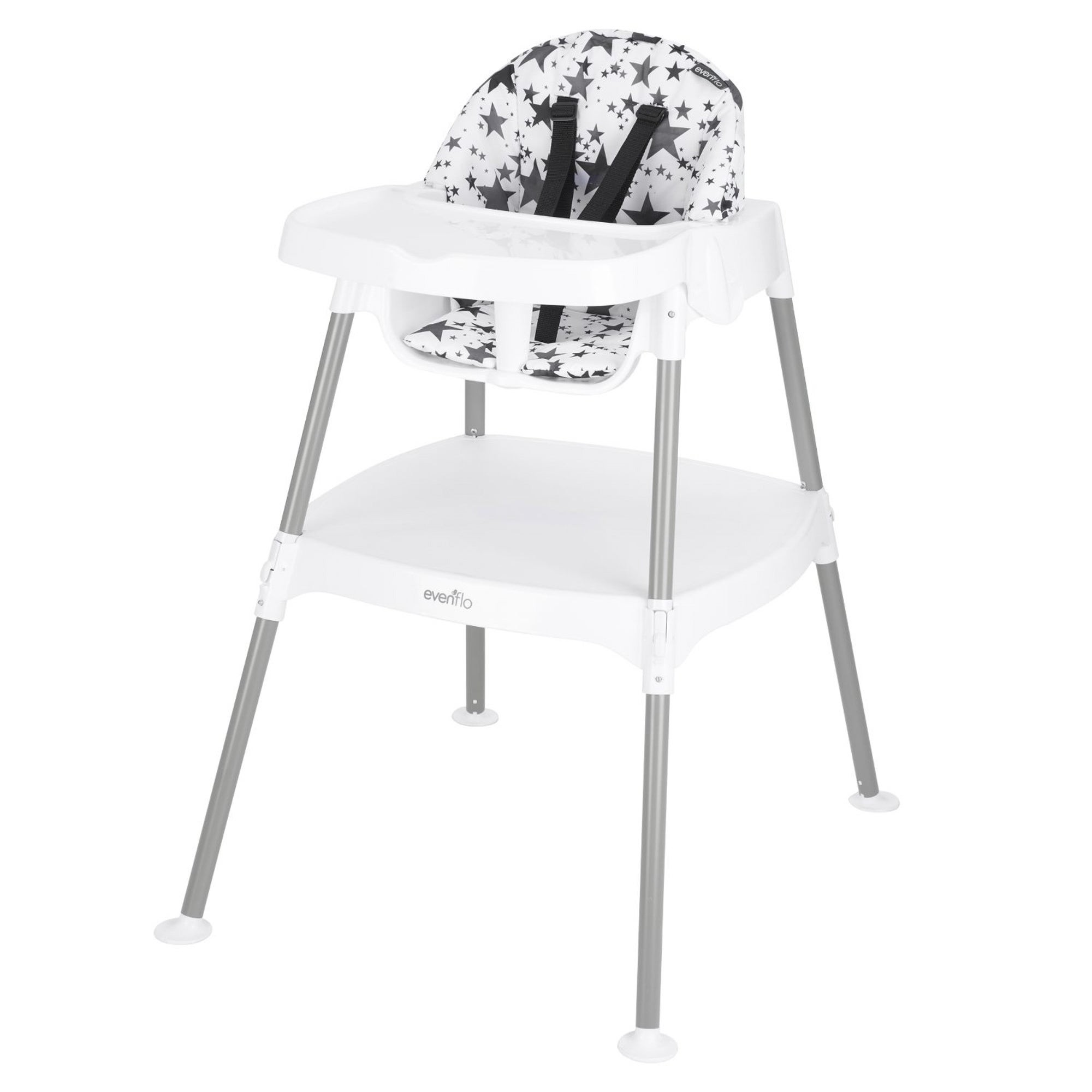 Eat & Grow 4-Mode Convertible High Chair Pop Star White