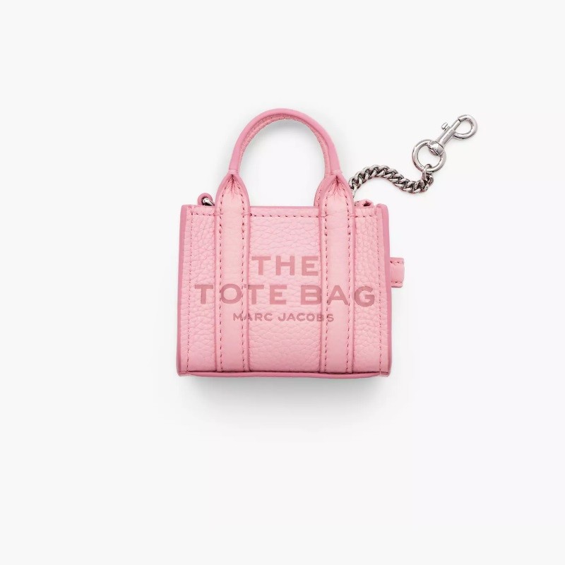 The Nano Tote Bag Charm in Ribbon Pink