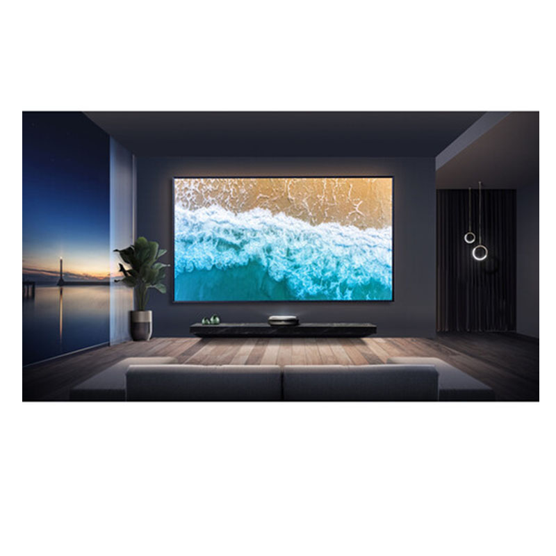 120 - Inch Screen Bundle TriChroma XPR 4K UHD Smart Laser Projector