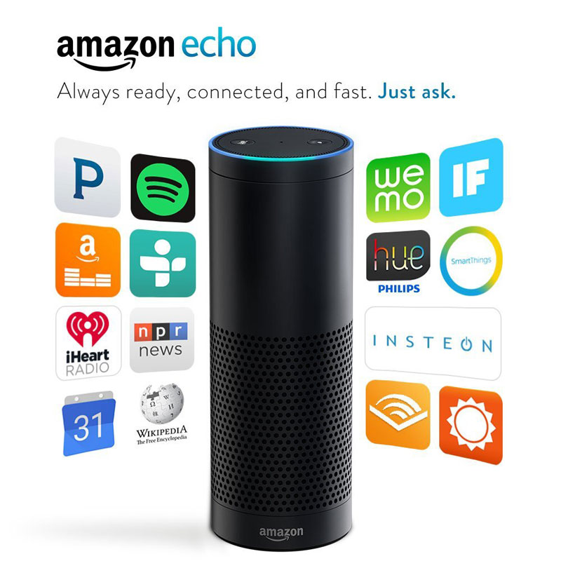 Echo Smart Speaker - (Black)