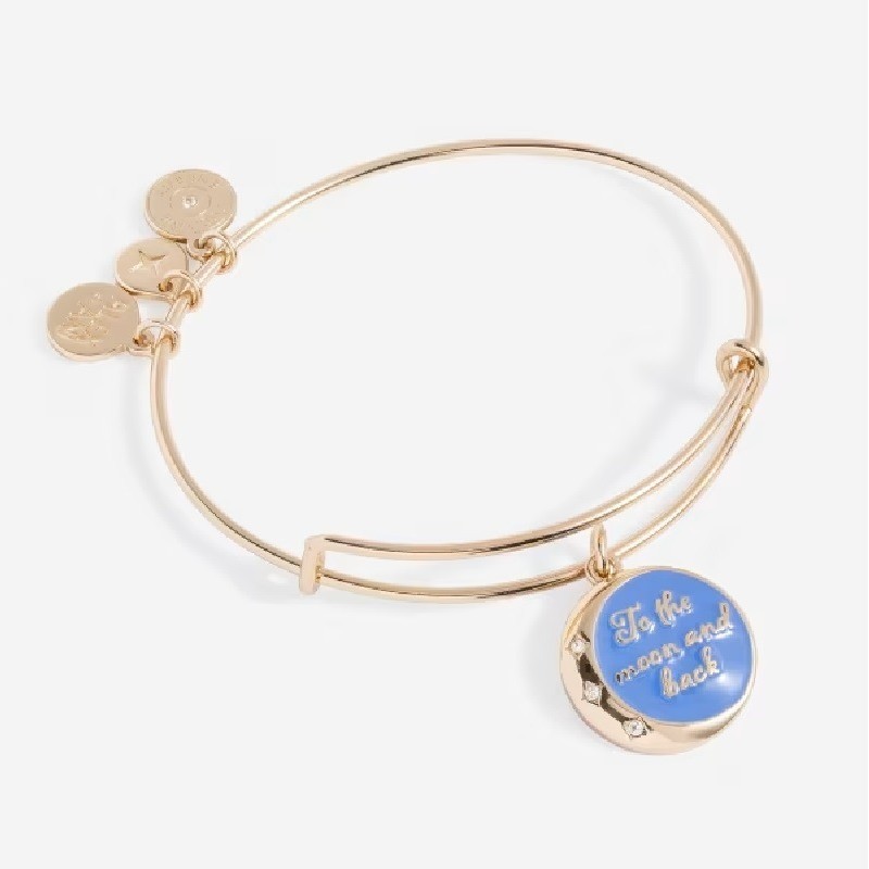 To the Moon and Back Charm Bangle