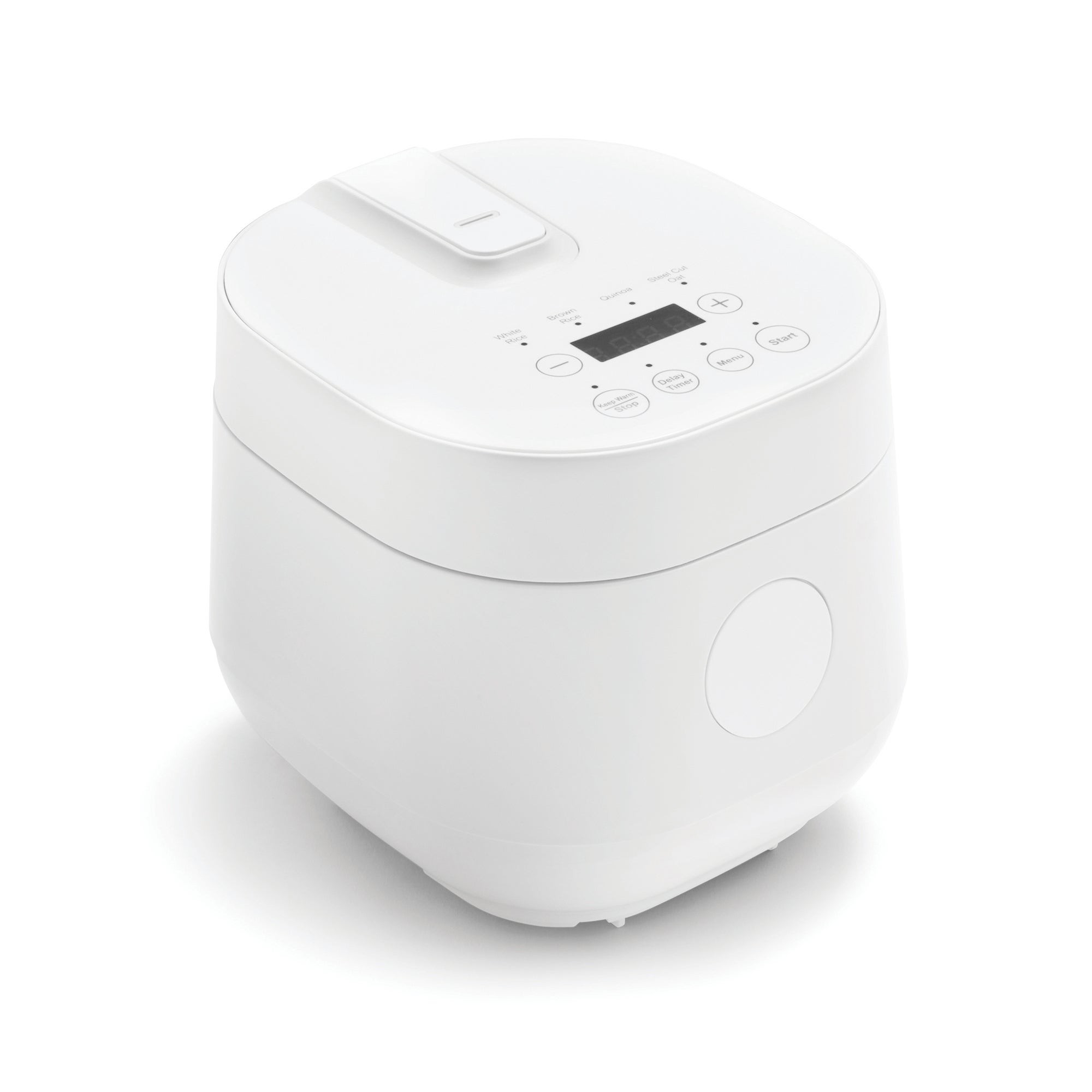 Go Grains Healthy Ceramic Rice Cooker White