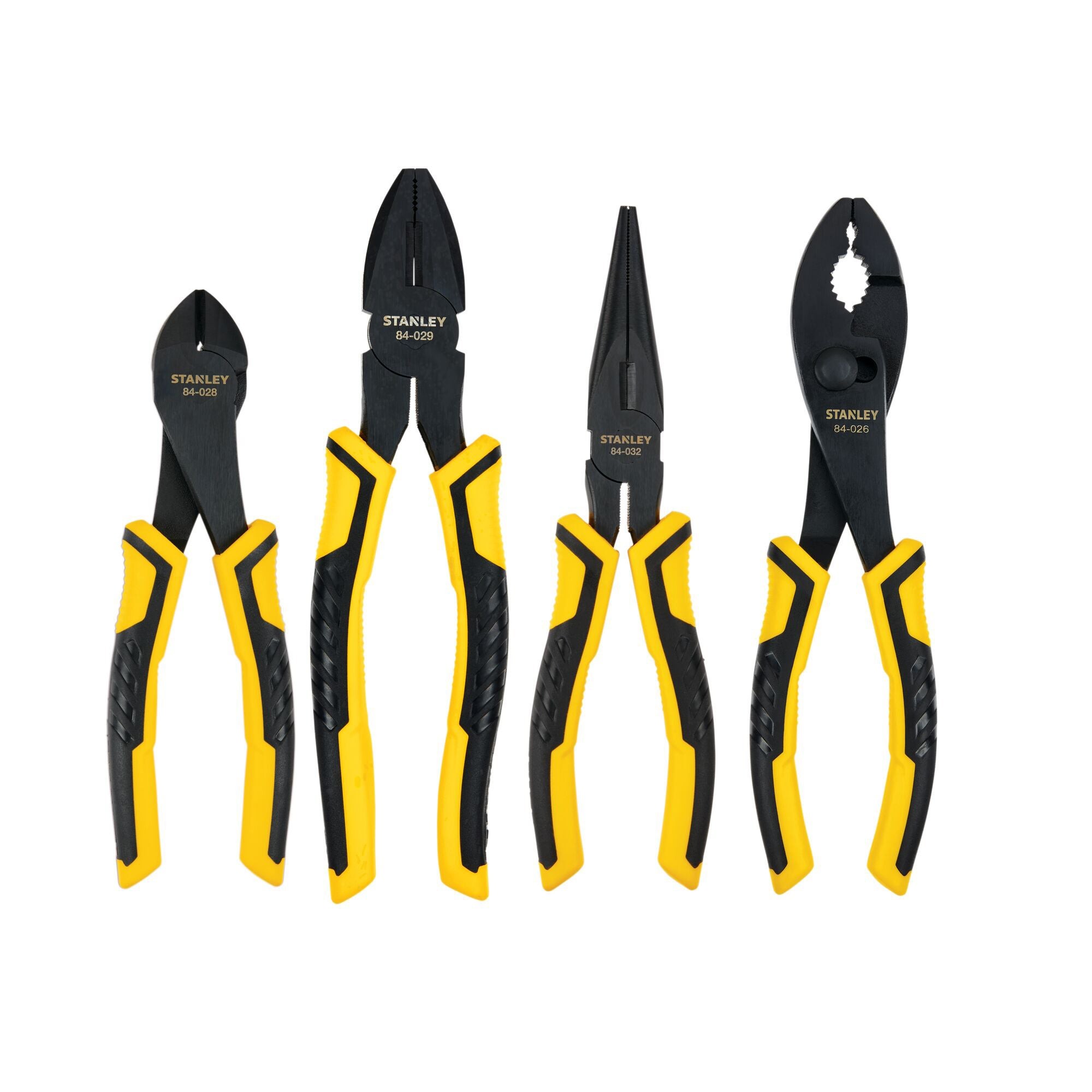 4pc Bi-Material Plier Set Deluxe