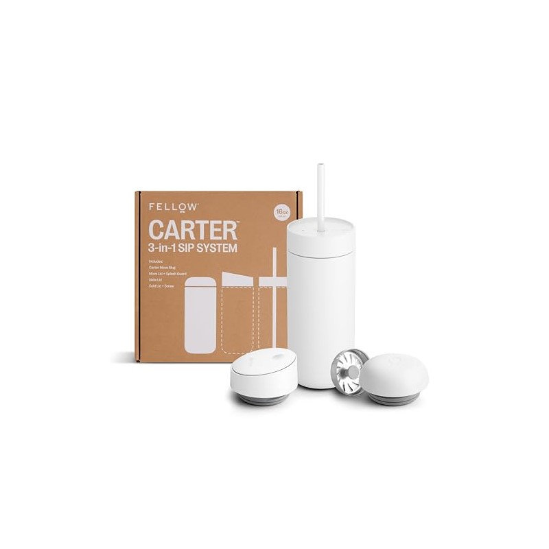 Carter Sip System 16oz - (Matte White)