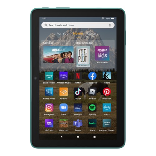 Amazon Fire HD 8 Tablet - 32GB Emerald, with Special Offers (12th Generation, 2024 release) Emerald