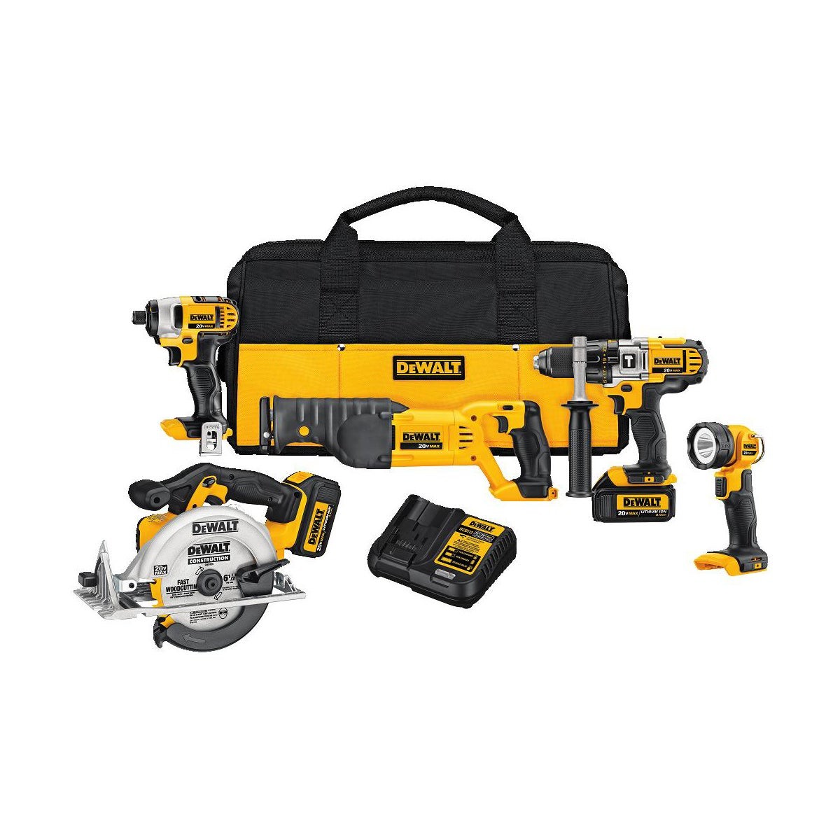 20V MAX Premium 5-Tool Combo Kit