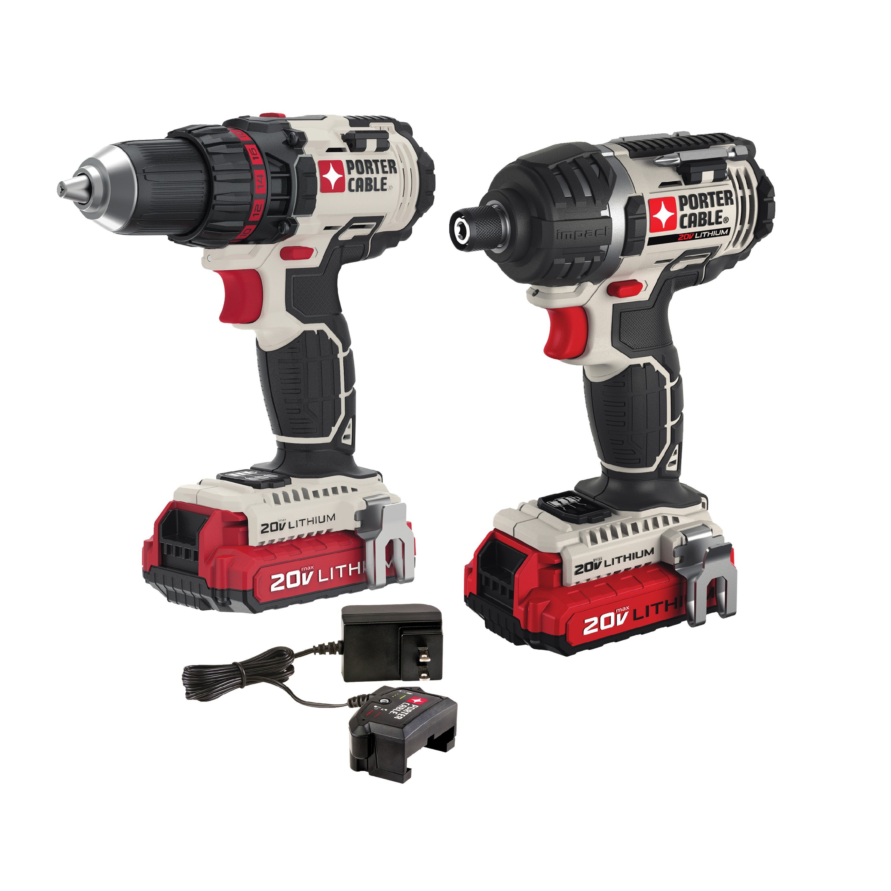 20V MAX Lithium Ion Drill & Impact Combo Kit