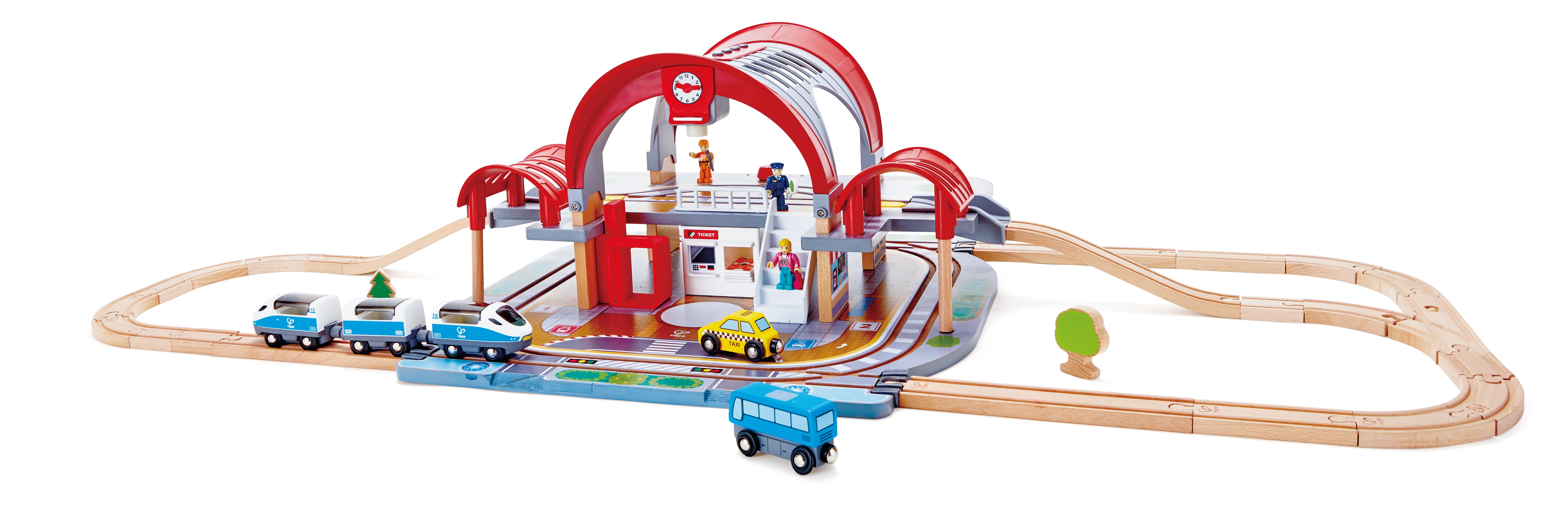 Grand City Station Train Set w/ Light & Sound Ages 3+ Years