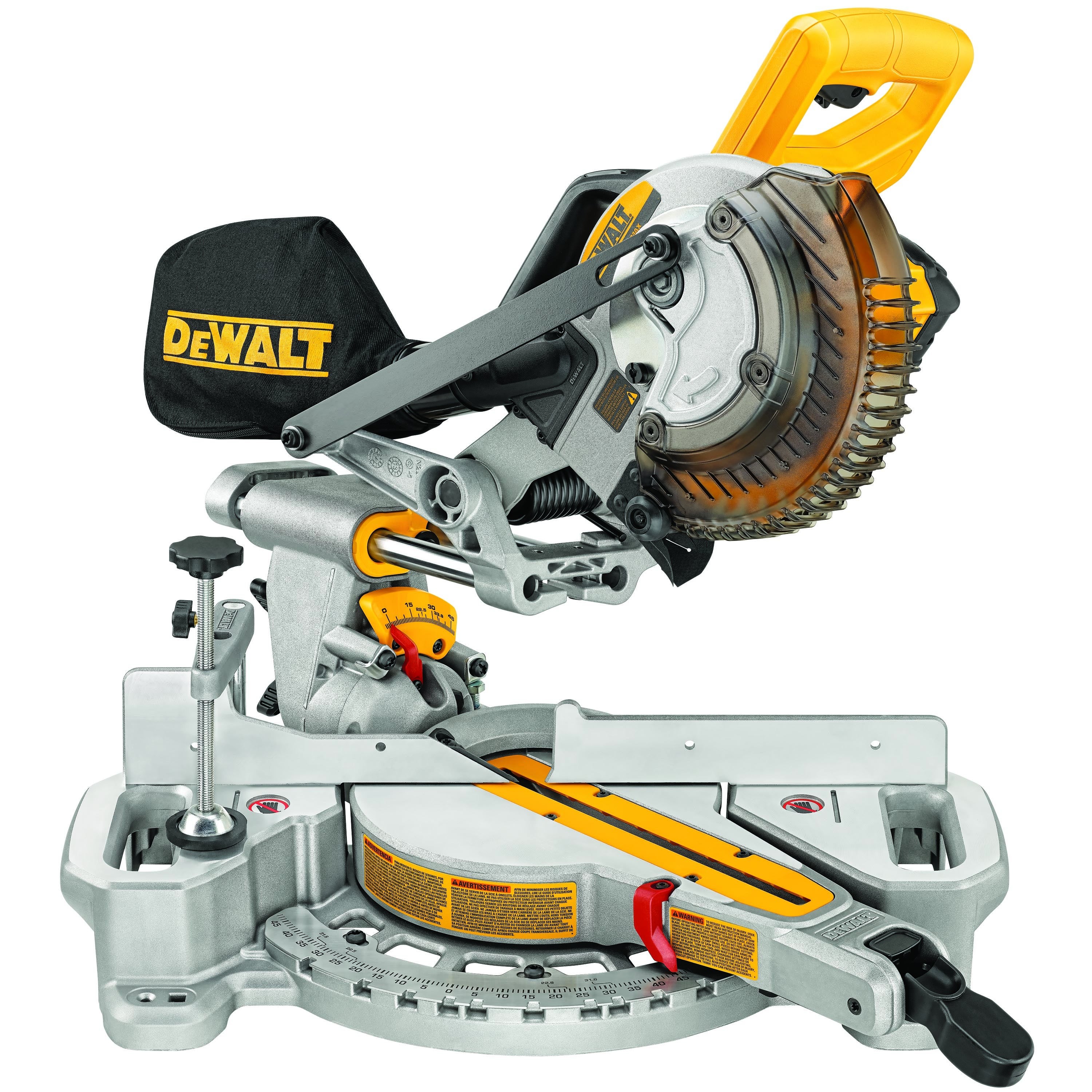 20V MAX 7-1/4 Sliding Miter Saw w/ Battery & Charger