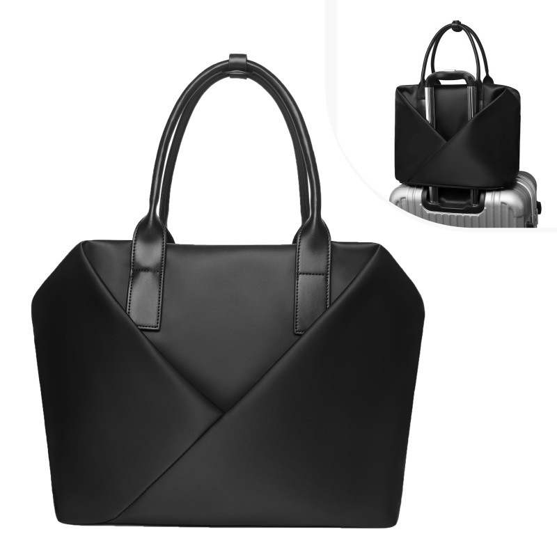 15" Laptop Tote - Large Origami - (Black)