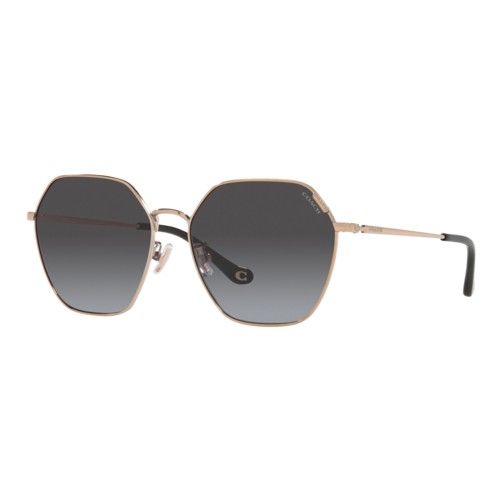 Coach Women's Metal Hexagon Sunglasses