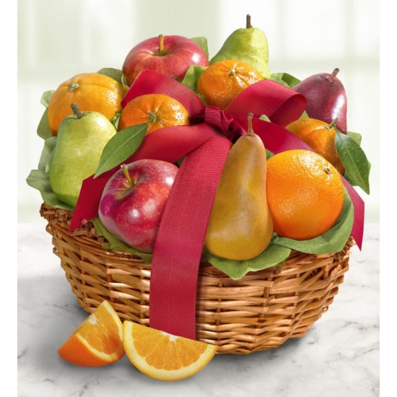 Harvest Comforts Fresh Fruit Gift Baskets