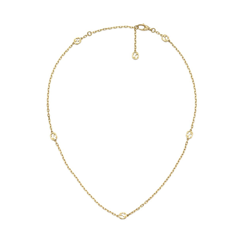 Interlocking G 18k Necklace - (Yellow Gold)