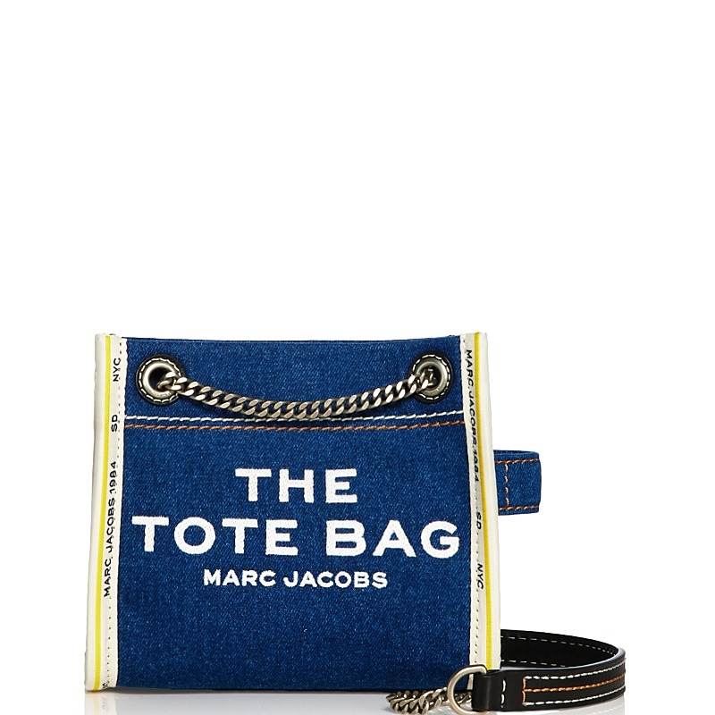 The Crossbody Tote Dark Wash